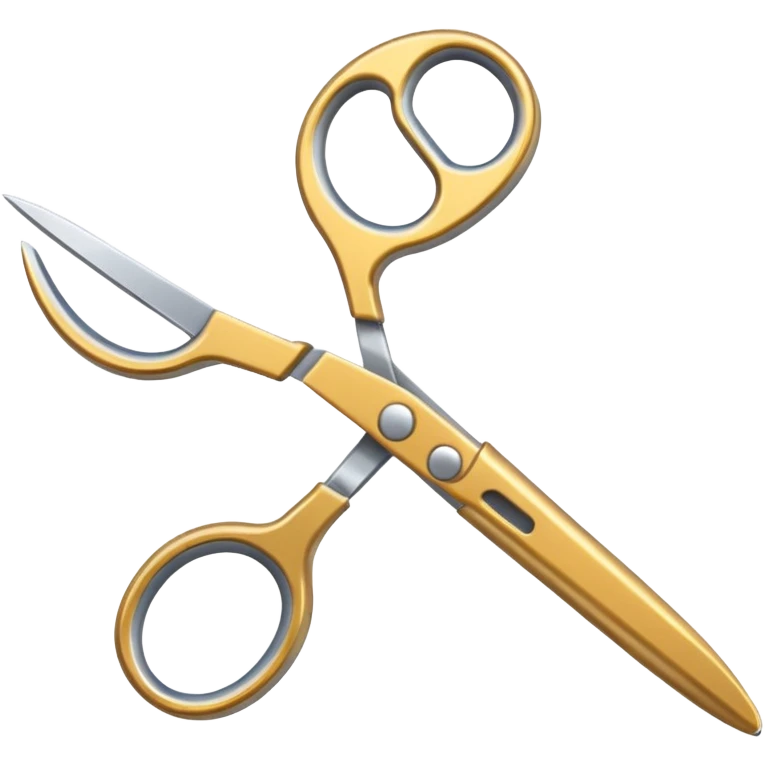 editing icon with scissors emoji