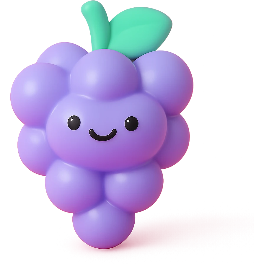grapes emoji