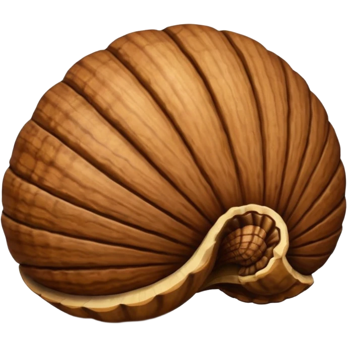 Walnut emoji. Just a walnut. emoji