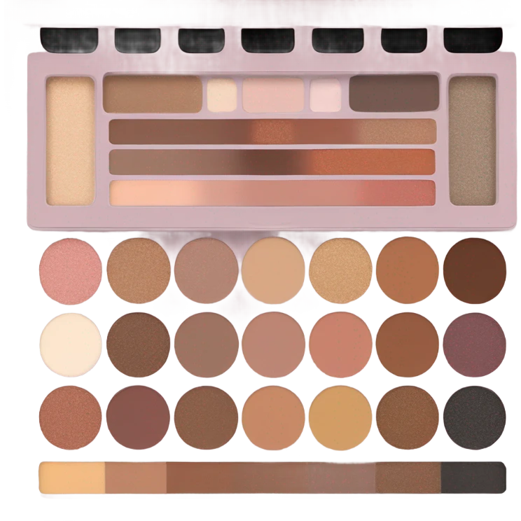 eyeshadow makeup palette emoji
