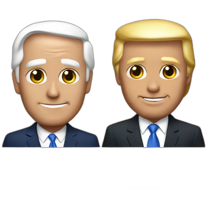 Trump and JouBiden emoji
