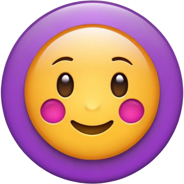 Feed icon color purple emoji