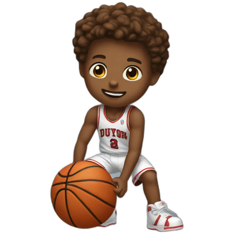 Kid Slam dunk emoji