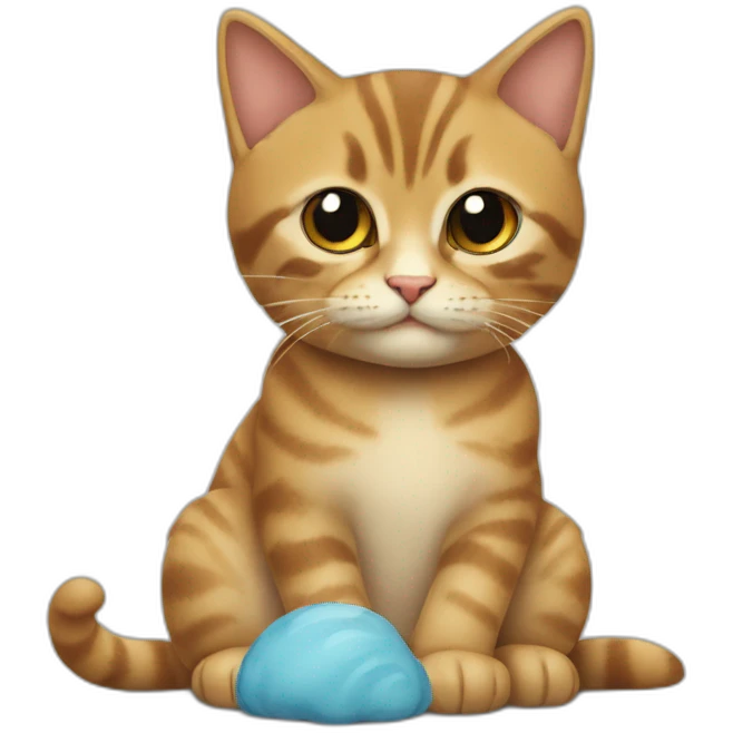 Chat et chatons emoji