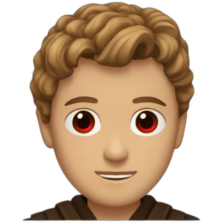 Anakin skywalker red eyes emoji