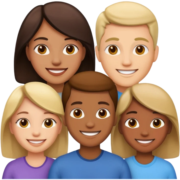 4 person group  emoji