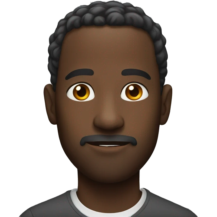 Black man emoji