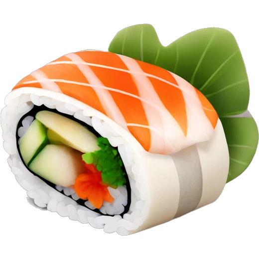 sushi involtini primavera  emoji