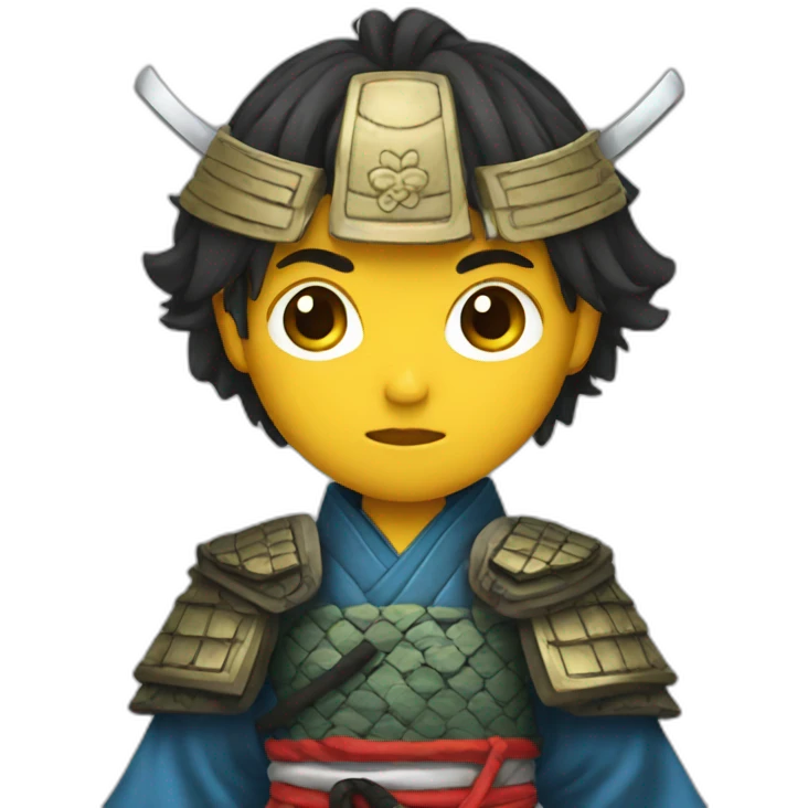Samurai boy emoji