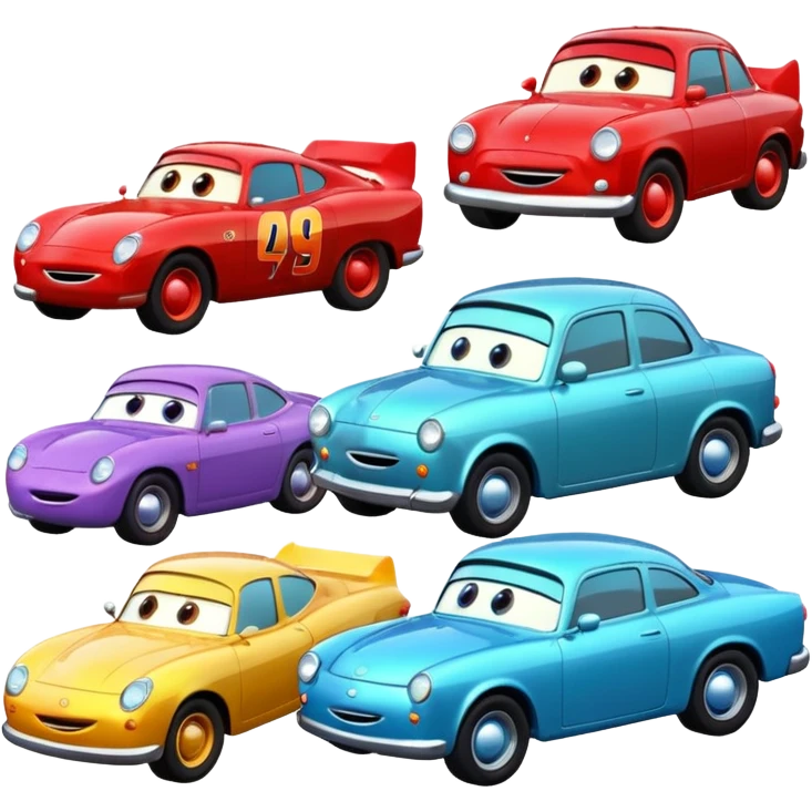 cars movie emoji
