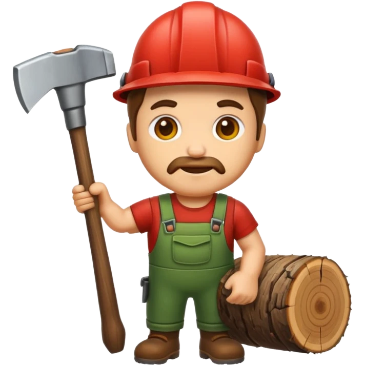 woodcutter emoji