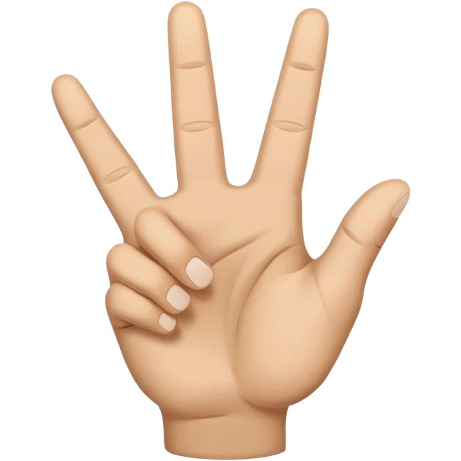 rock hand sign emoji