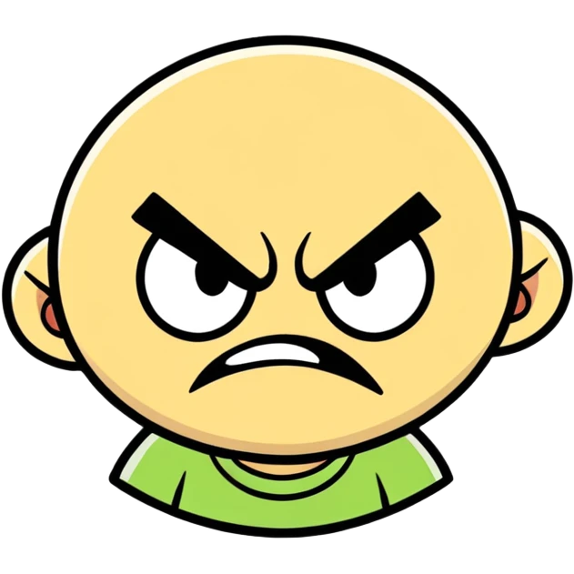 Enojado emoji