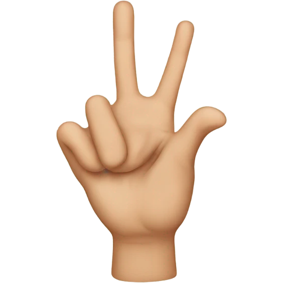 Little finger emoji