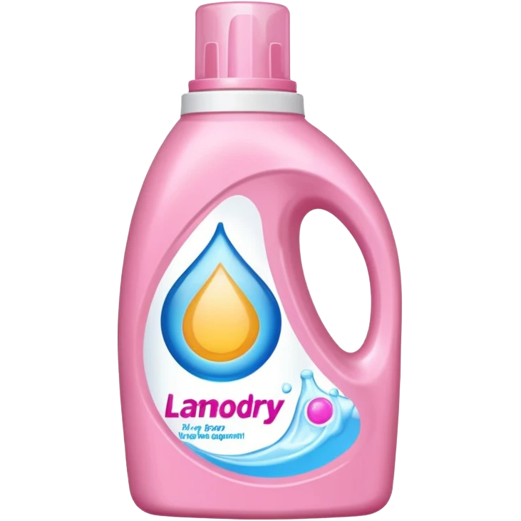 Pink laundry detergent emoji