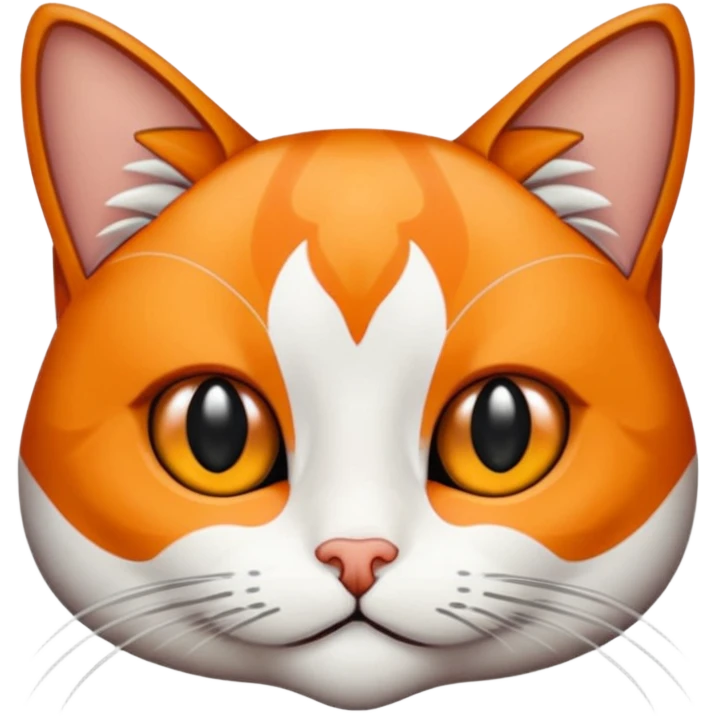 Elinde bicak olan caliko cinsi bir kedi emoji