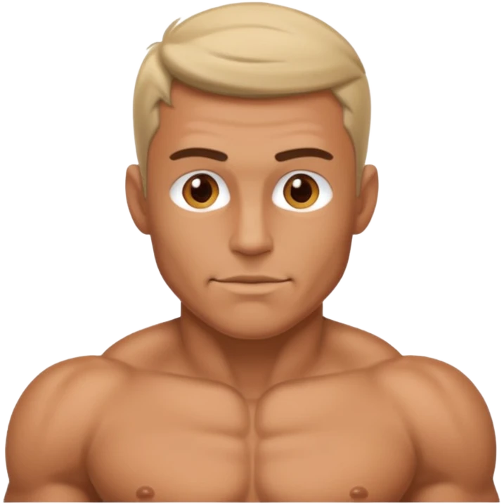 Naked man emoji