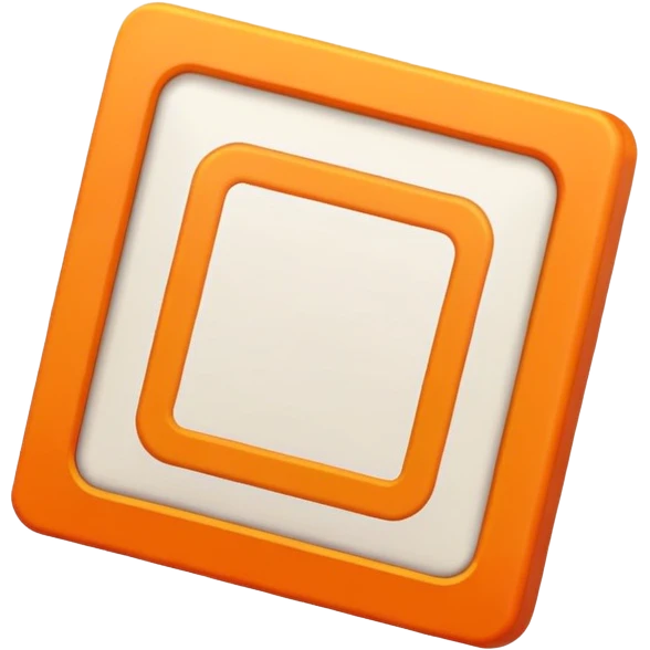 orange square emoji