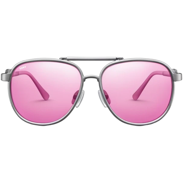 titanium frame safety glasses with splash-resistant pink lenses, premium protection emoji
