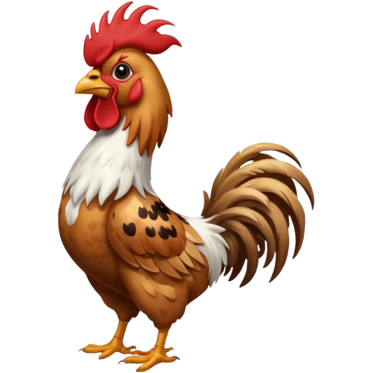 rooster dog emoji