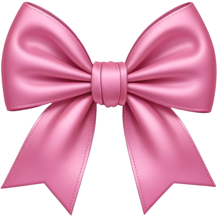 Girly bow emoji