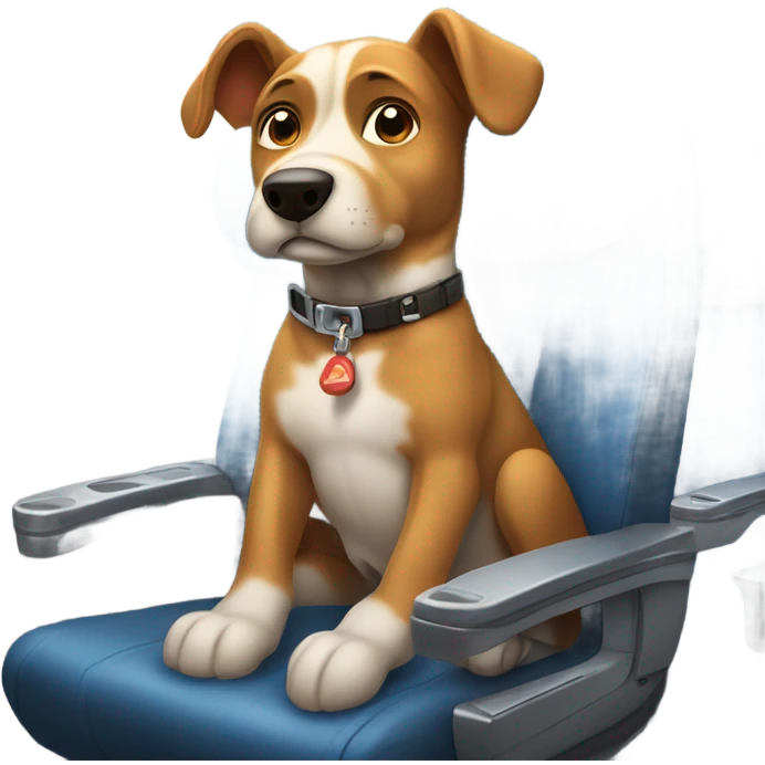  Dog on a plane  emoji