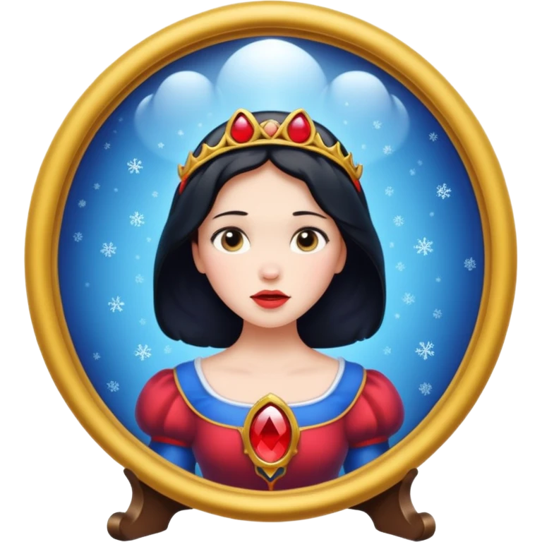 snow white magic mirror emoji