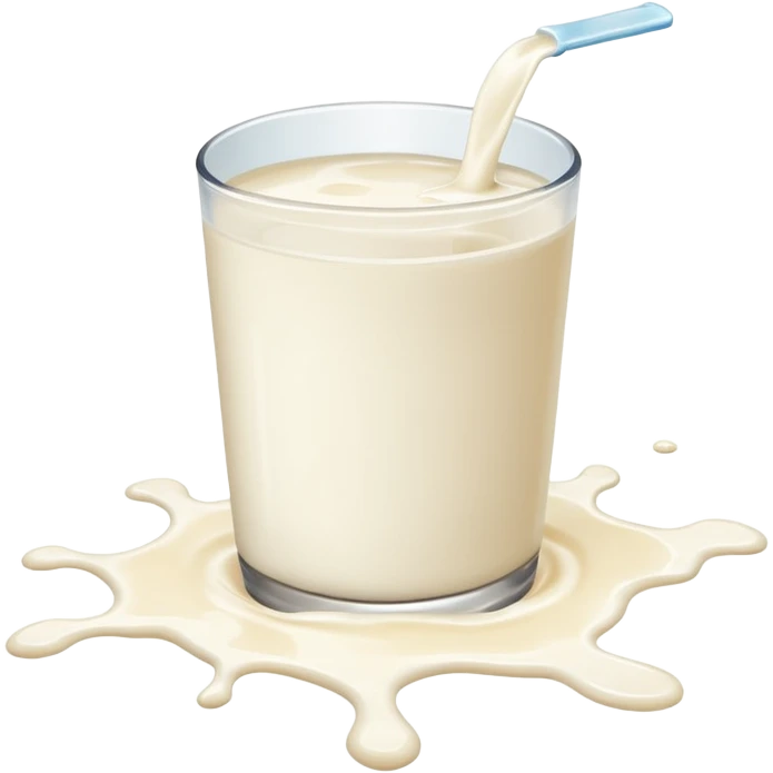 Splash milk floor emoji