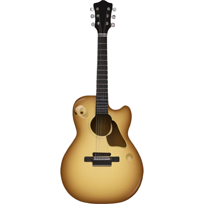 Guitar 24 cross emoji