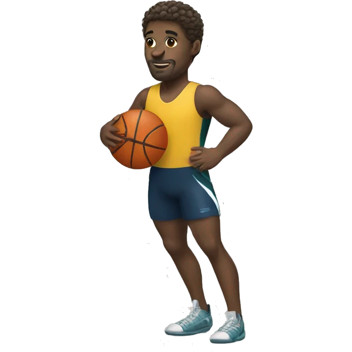 Swimmer basketball player emoji