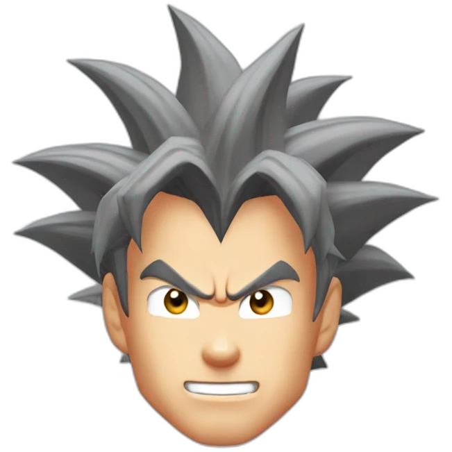 goku super sayan emoji