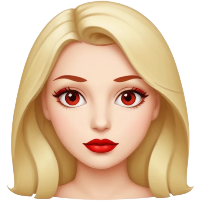 Cekici ve goz alici bayan resmi emoji