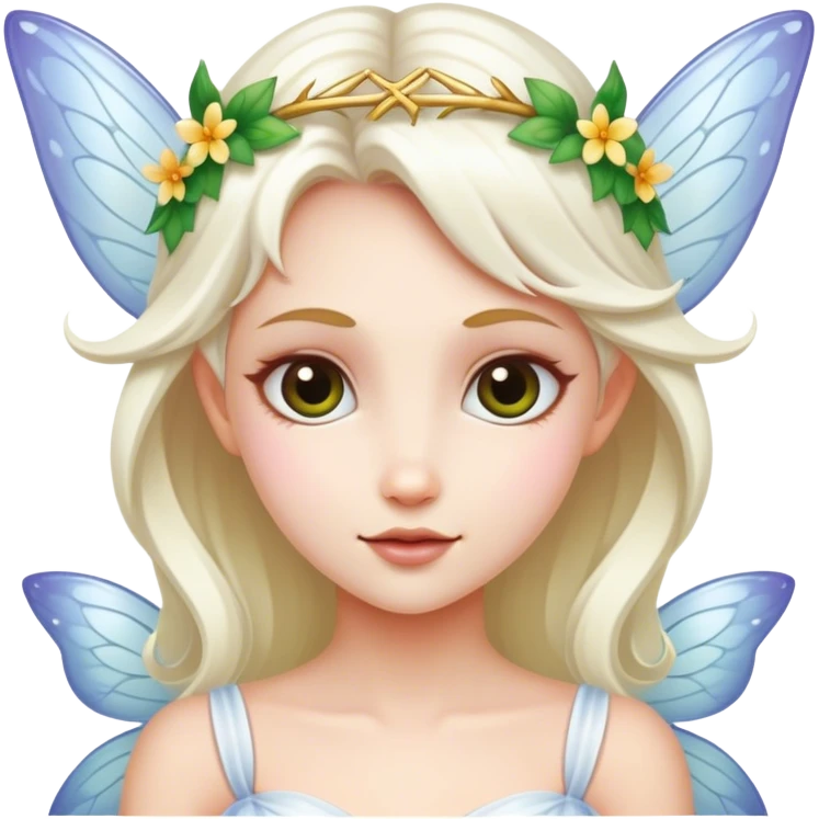 Фея в білому emoji