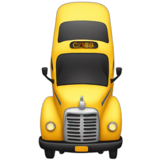 Cab emoji