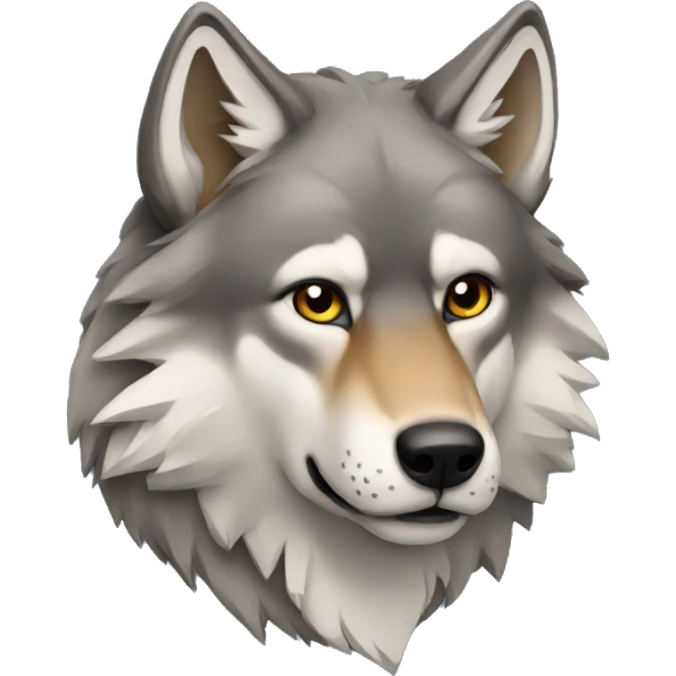 wolf emoji