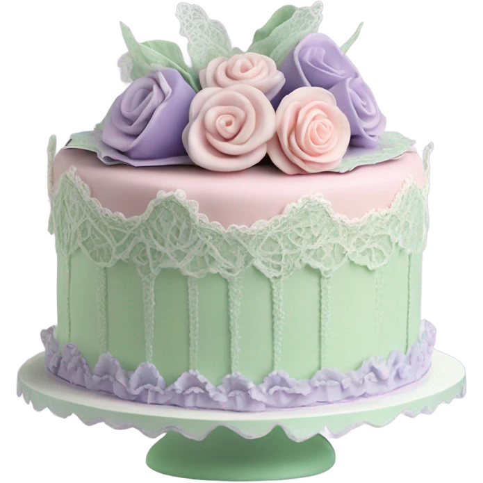 coquette birthday cake  emoji