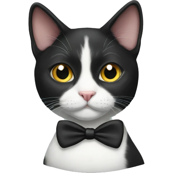 tuxedo cat emoji