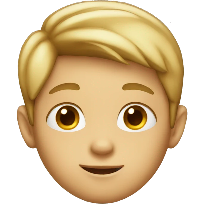 Boy with  big ear emoji