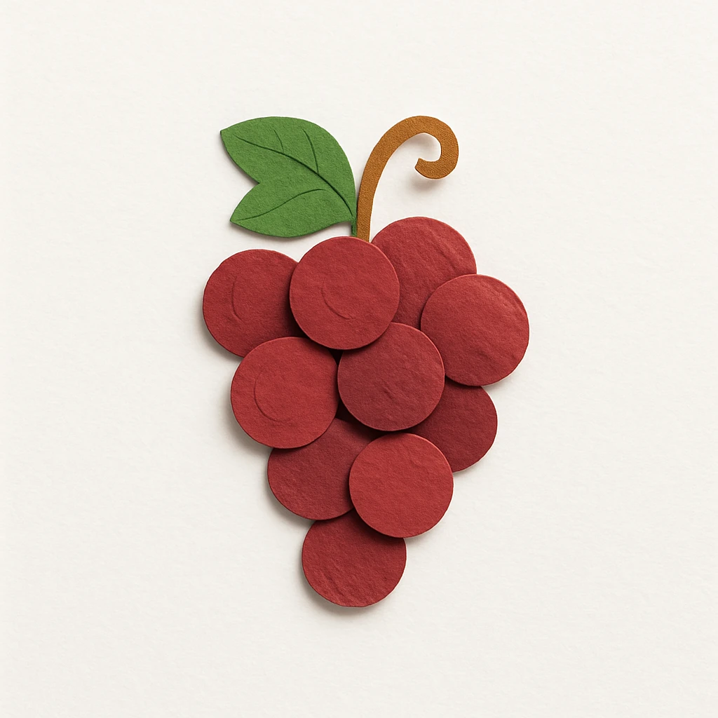 red grapes emoji