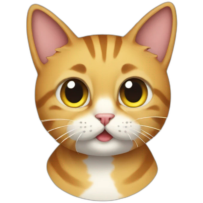 cat being an asshole emoji