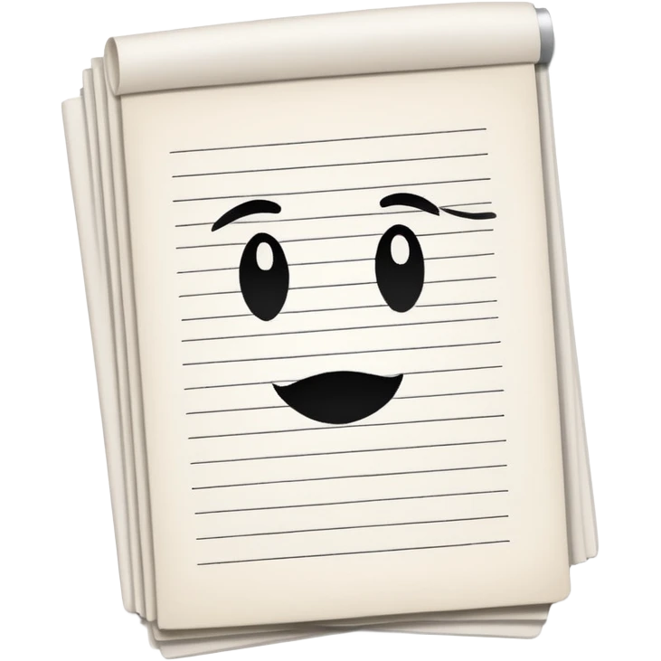 a screenplay manuscript  emoji