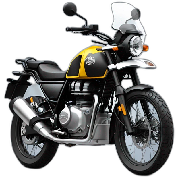 royal enfield himalayan  emoji