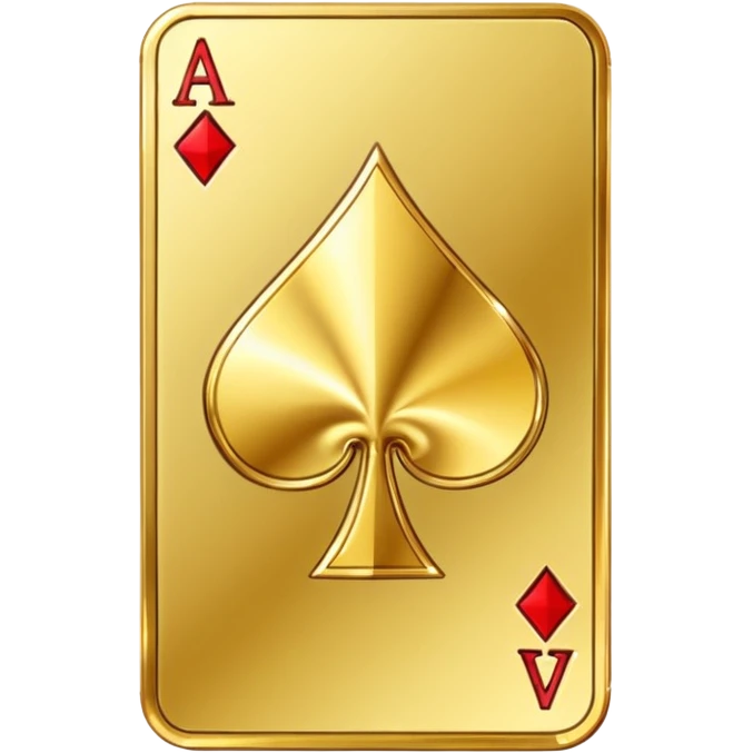 golden ace card emoji