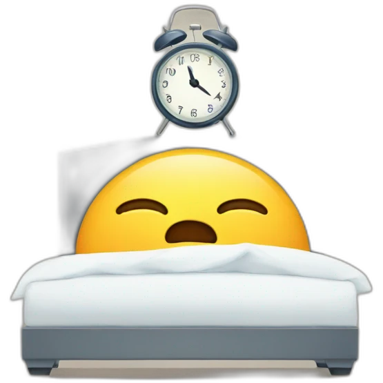 alarm snooze emoji
