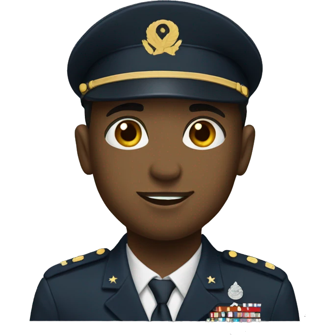 military boy in uniform emoji