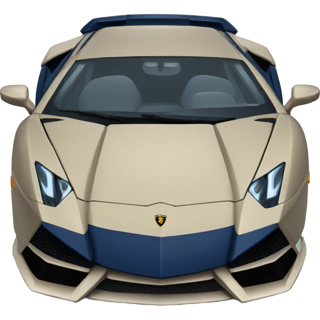 Navy Lamborghini  emoji