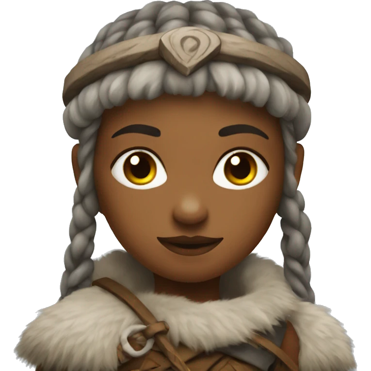 Viking girl emoji