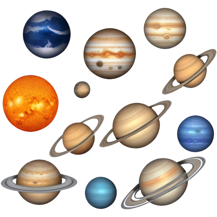 solar system emoji