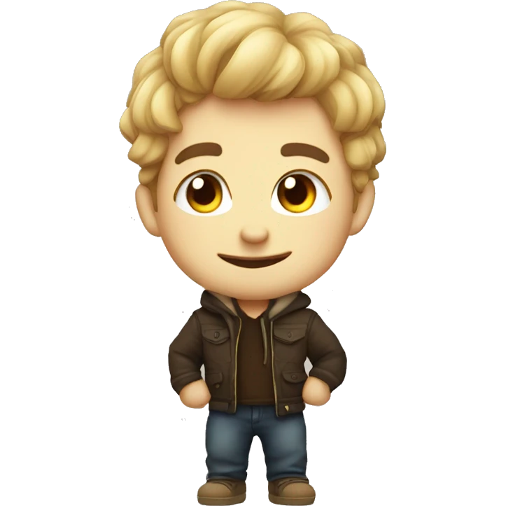 :3 Chibi face emoji