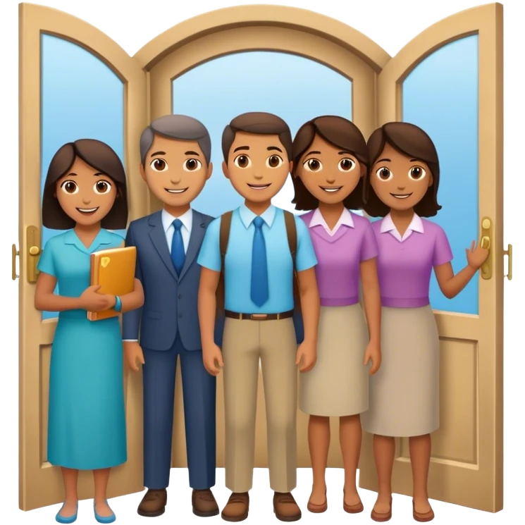 Jehovah’s witnesses door to door emoji